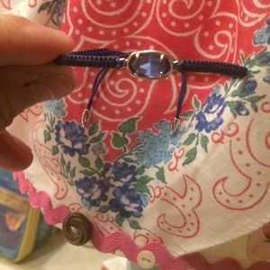 Smoky blue Kendra Scott friendship bracelet